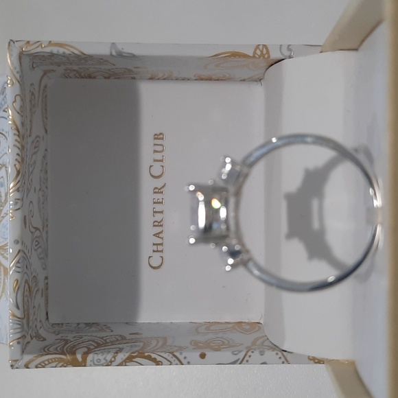NIB Charter Club CZ Ring - Picture 3 of 7